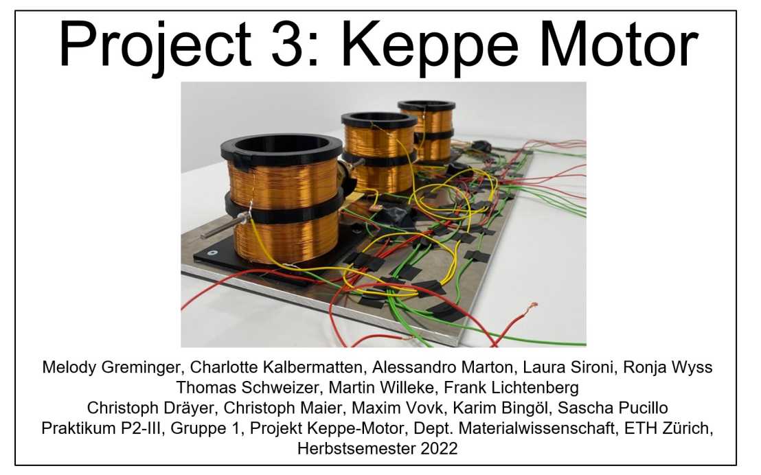 ppsx type PowerPoint presentation about Keppe Motor